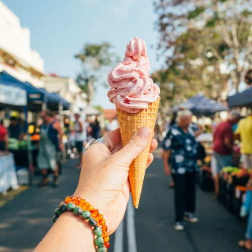 School holiday fun at the Maryborough Markets