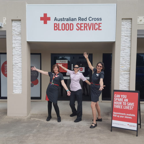 Hervey Bay Australian Red Cross Blood Donor Centre Open Day!