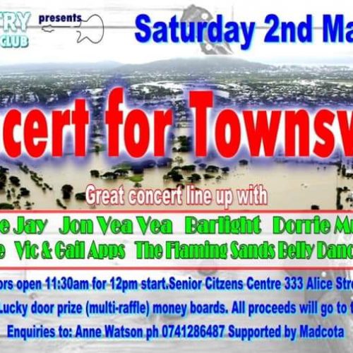Townsville flood relief fundraiser