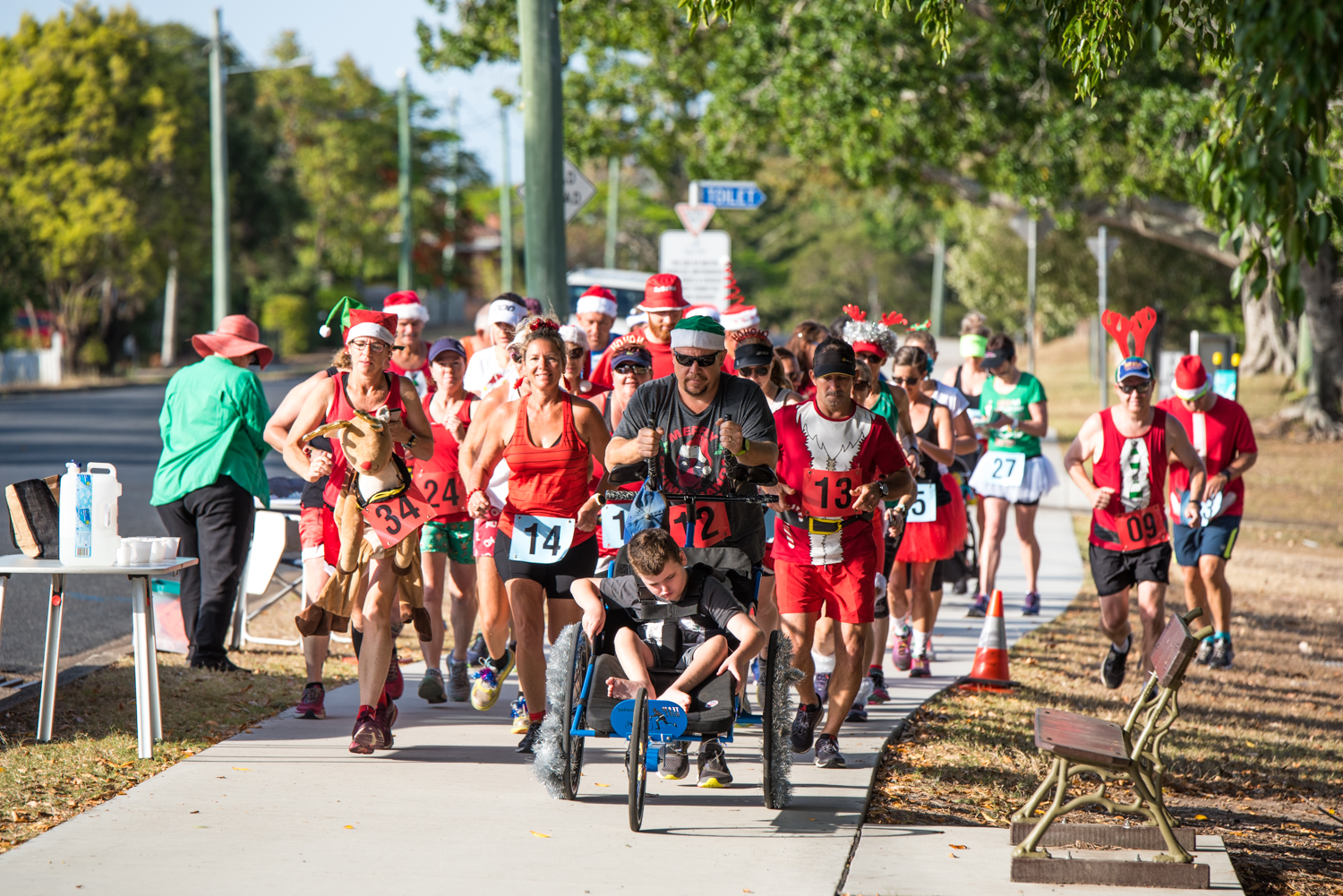 The Spirit of Christmas – Sweaty Santa Run