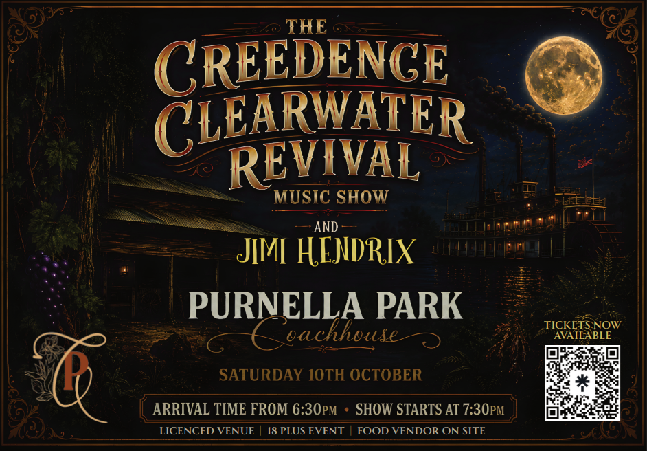 Purnella Park Coach House – A Night of Music, History and Good Times